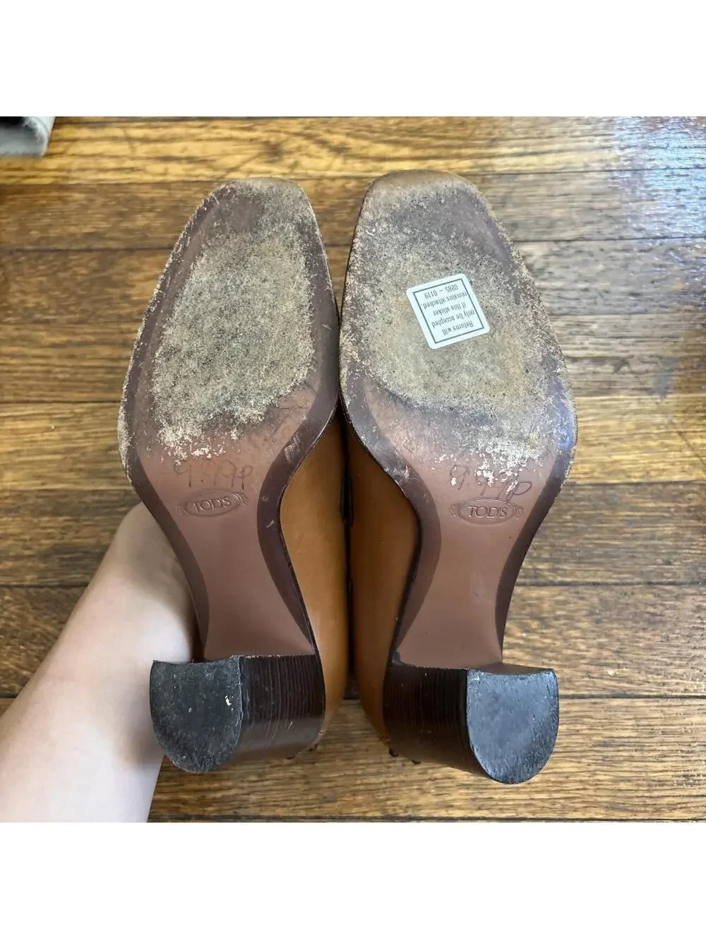 Tods Women's Brown and Tan Loafer